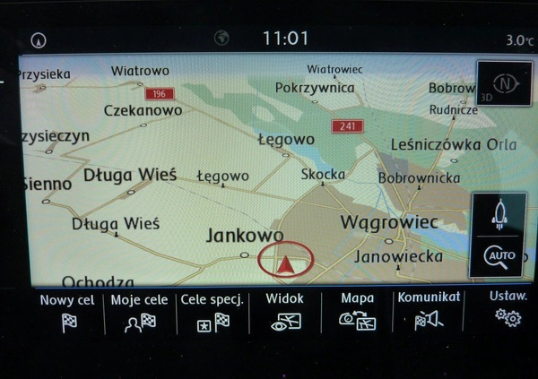 Volkswagen Golf cena 85900 przebieg: 55000, rok produkcji 2019 z Kąty Wrocławskie małe 781